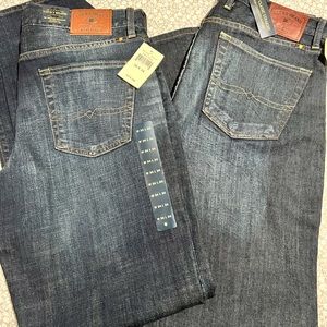 2 pair Men’s Lucky brand jeans NWT